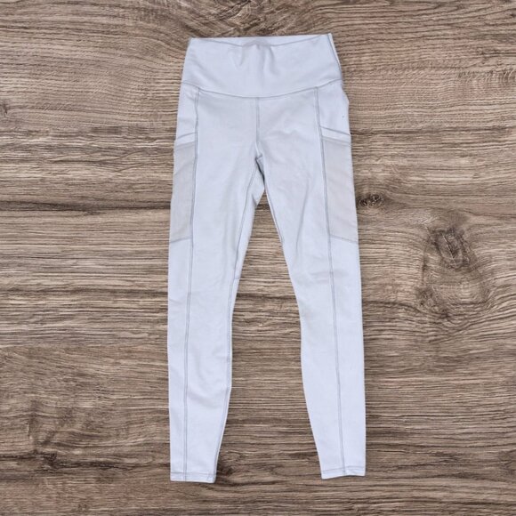 FABLETICS Powerhold Light Gray Athletic Yoga Leggings XS - Picture 1 of 2